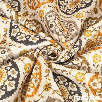 Printed Khadee Silk Fabric-FR8220