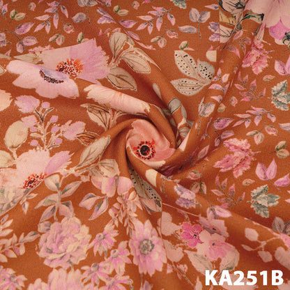 Printed Pashmina Fabric-KA251B