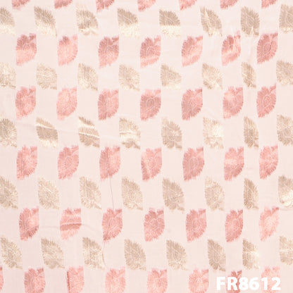 Dyeable Zari Georgette Fabric-FR8612