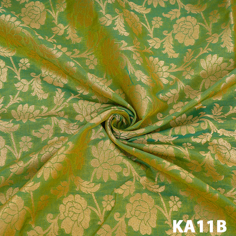 Silk Brocade Fabric-KA11
