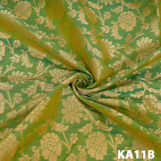 Silk Brocade Fabric-KA11