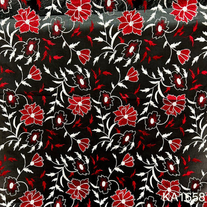 Embroidered Cotton Fabric-KA1658