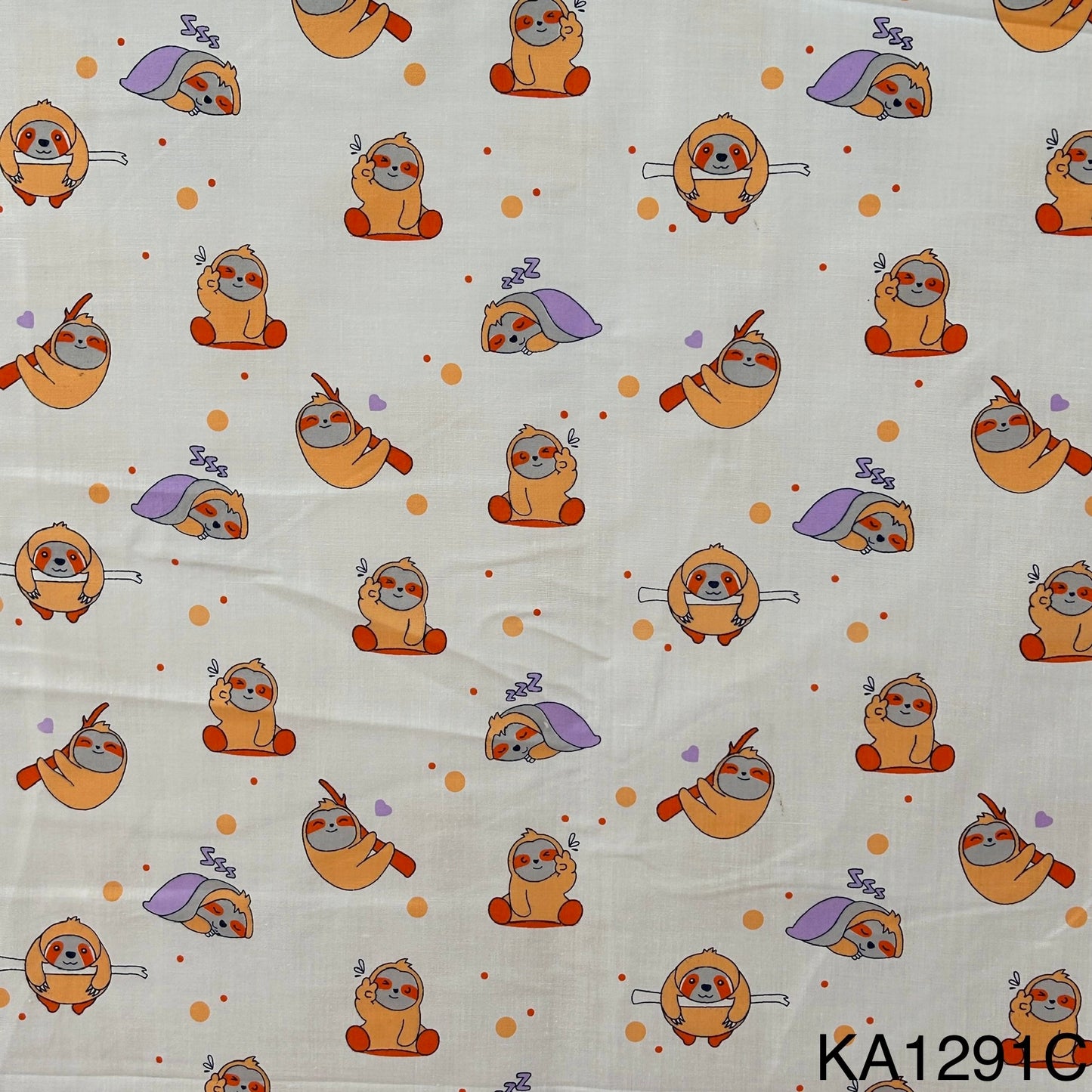 Baby Print Cotton Fabric-KA1291