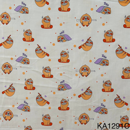 Baby Print Cotton Fabric-KA1291