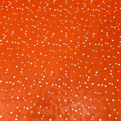 RUBBER Print Georgette Fabric-KA455