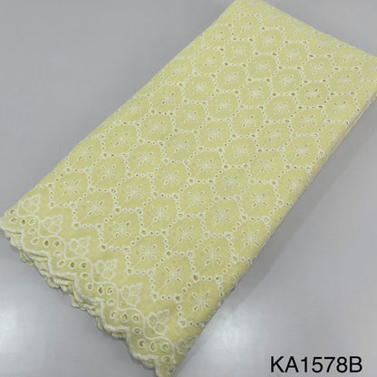 Embroidered Cotton Fabric-KA1578