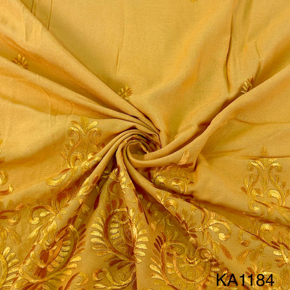 Embroidered Rayon Fabric-KA1184