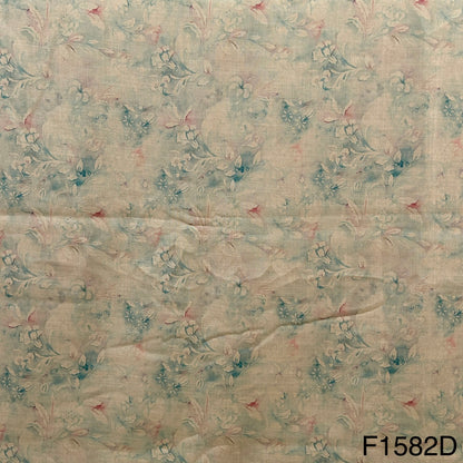 Printed Linen fabric-F1582