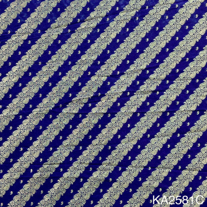 Banarasi Silk Brocade Fabric-KA2581