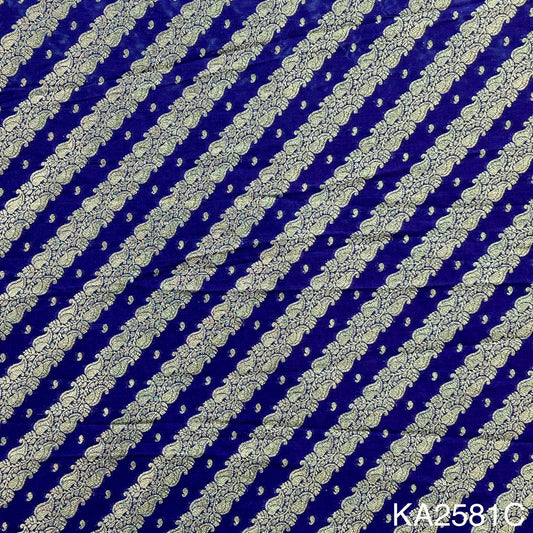 Banarasi Silk Brocade Fabric-KA2581