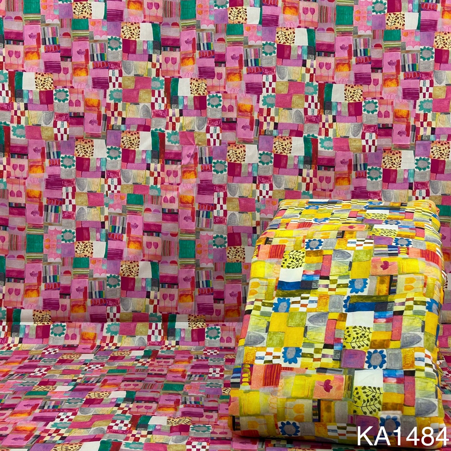 Printed Cotton Fabric-KA1484