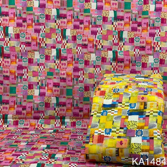 Printed Cotton Fabric-KA1484