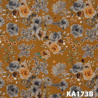Printed Pashmina Fabric-KA173B