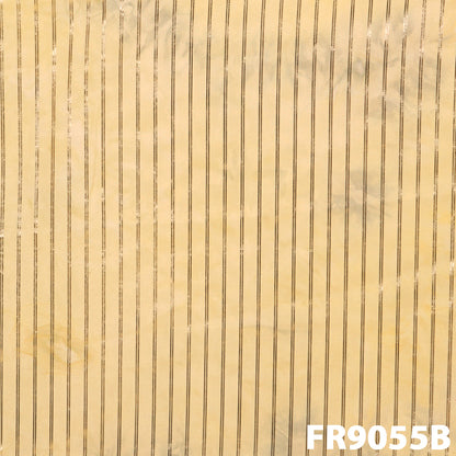 Foil Organza Fabric-Fr9055