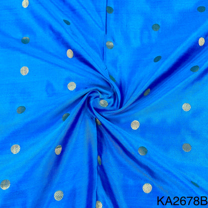 Pure Banarasi Silk Brocade Fabric-KA2678