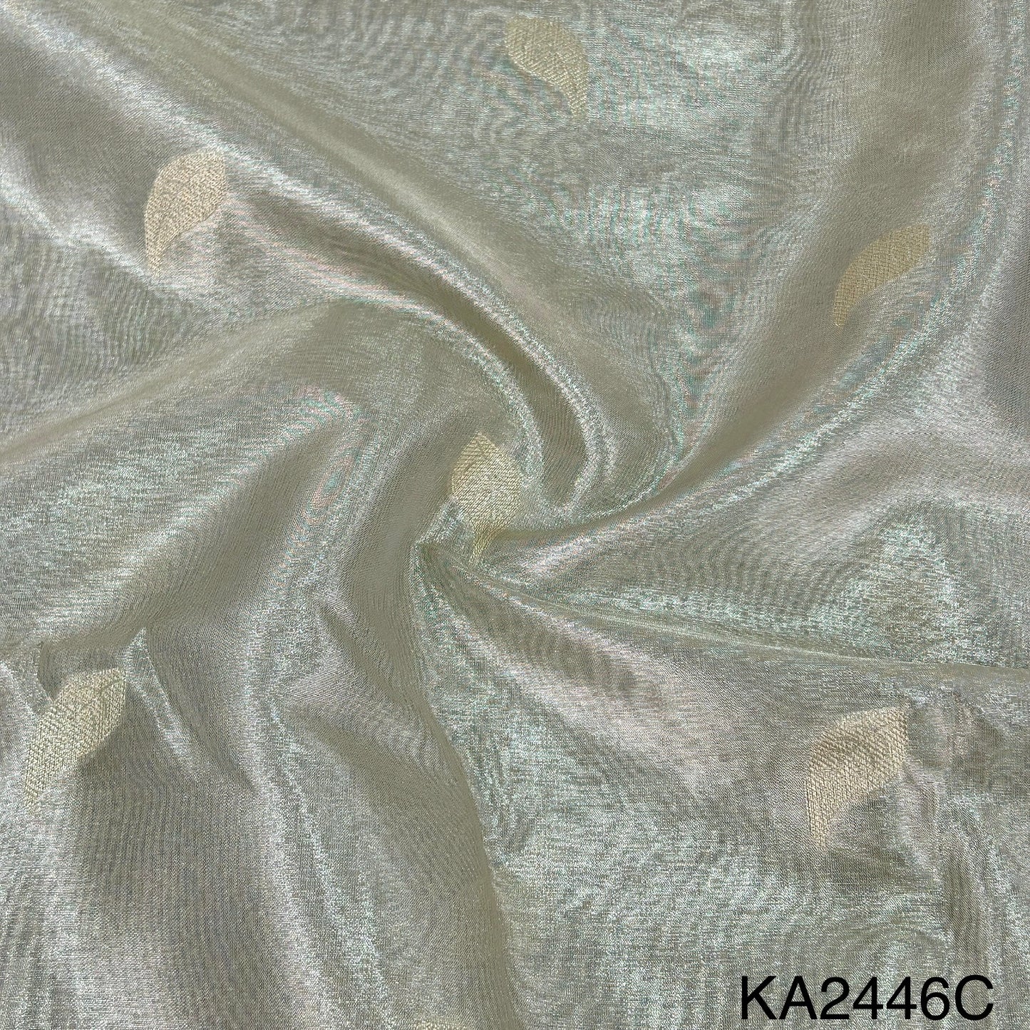 Zari Tissue Fabric-KA2446