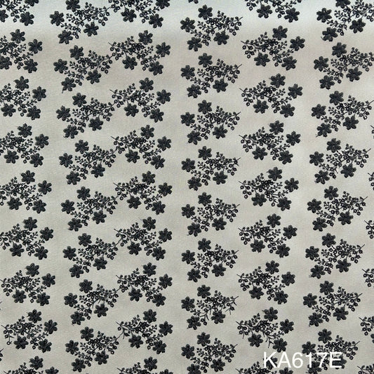 Embroidered Sequins Net Fabric-KA617