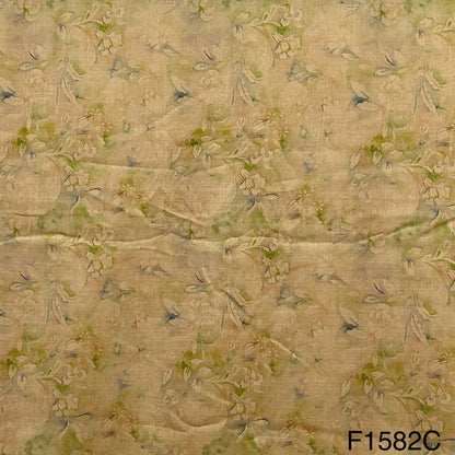 Printed Linen fabric-F1582