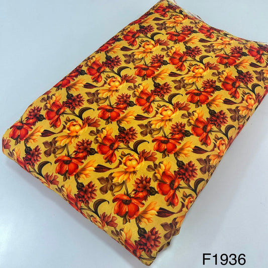 Printed Velvet fabric-F1936