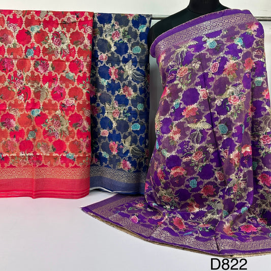 Banarasi Georgette Dupatta -D822