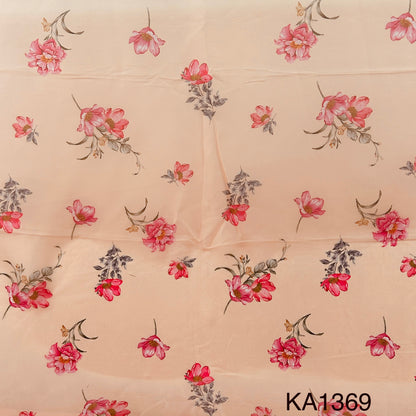 Printed Organza Fabric-KA1369