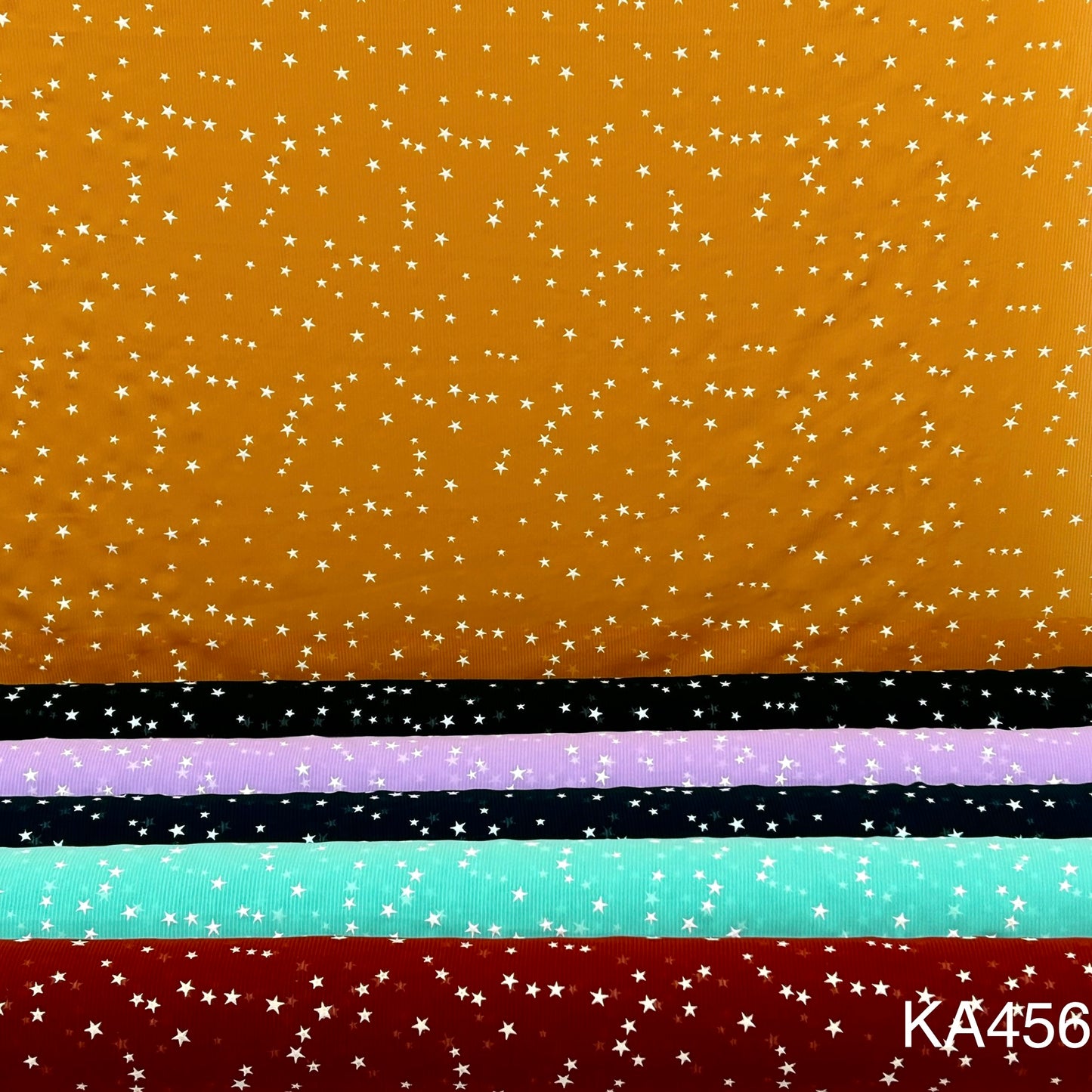 RUBBER Print Georgette Fabric-KA456