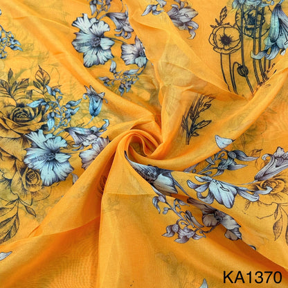 Printed Organza Fabric-KA1370