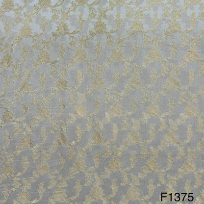 Dyeable Pure Banarasi Georgette Fabric-F1375