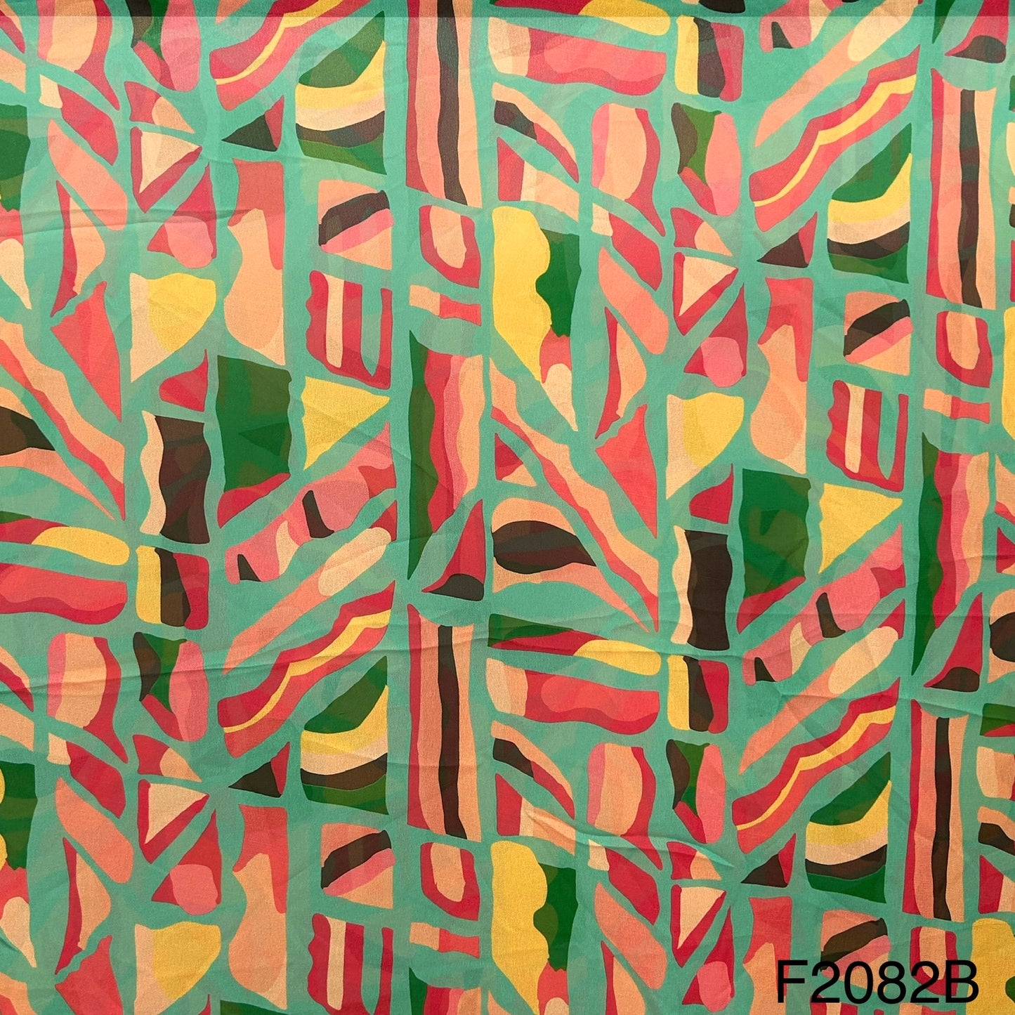 Printed Georgette Fabric-F2082