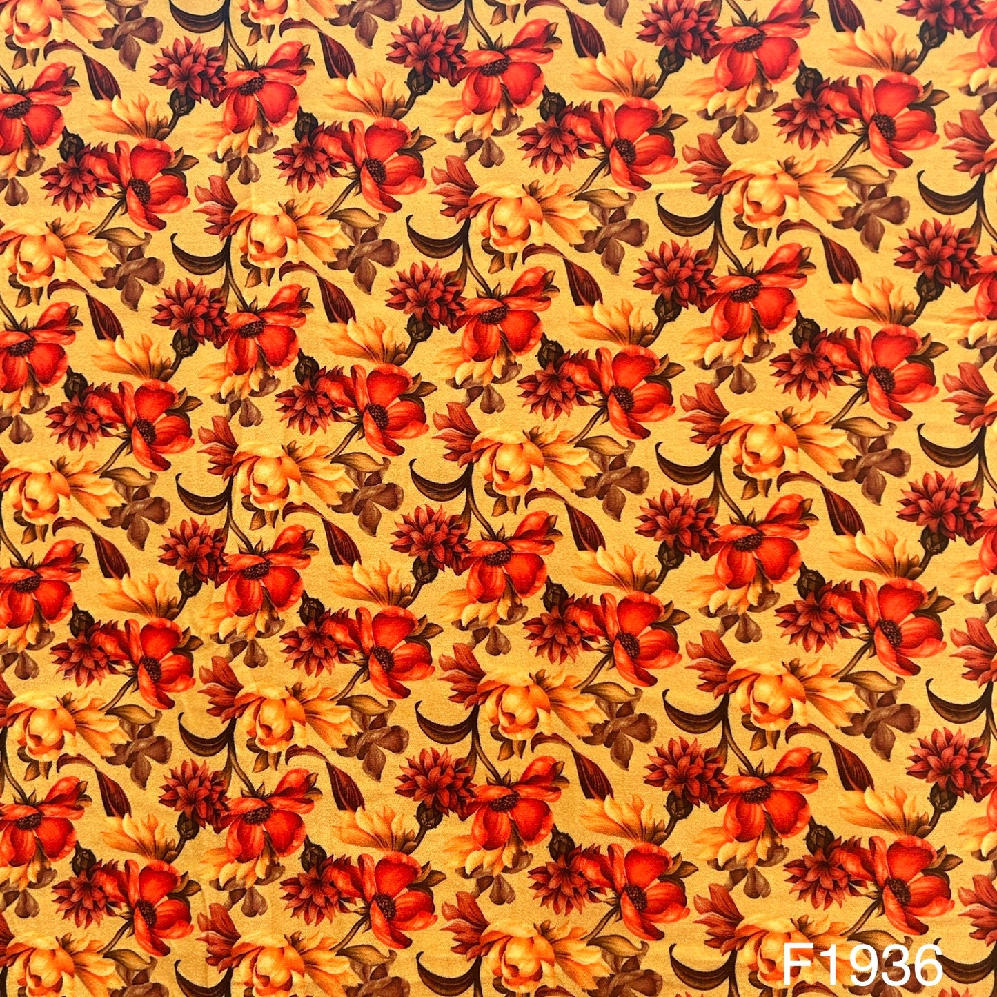 Printed Velvet fabric-F1936