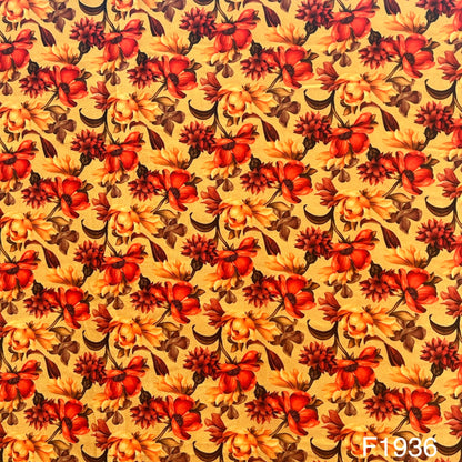 Printed Velvet fabric-F1936