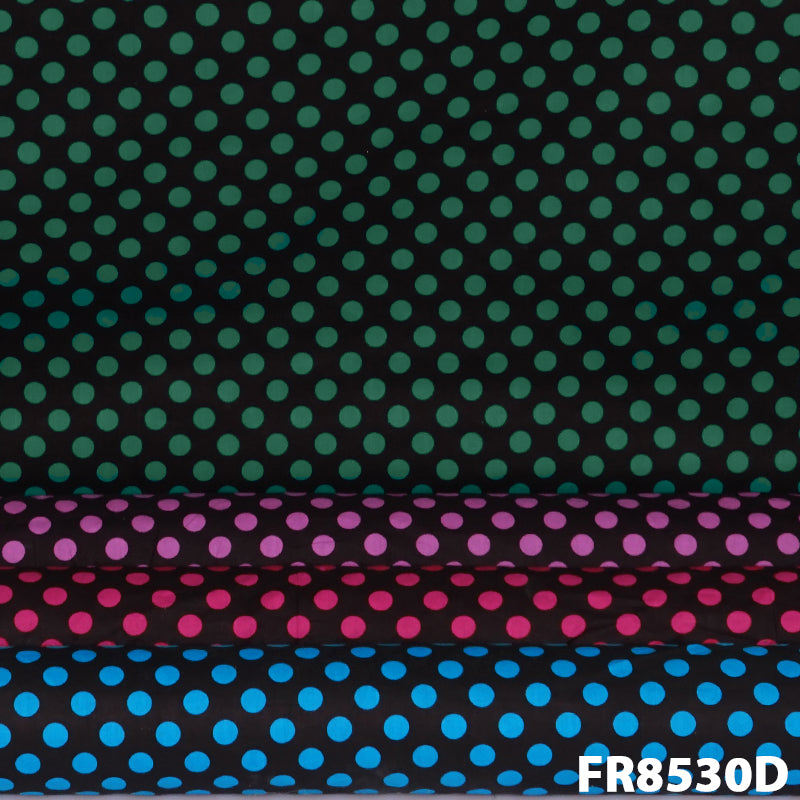 Baby Print Polka Dot Cotton Fabric-FR8530