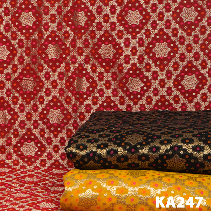 Banarasi Georgette Fabric-KA247