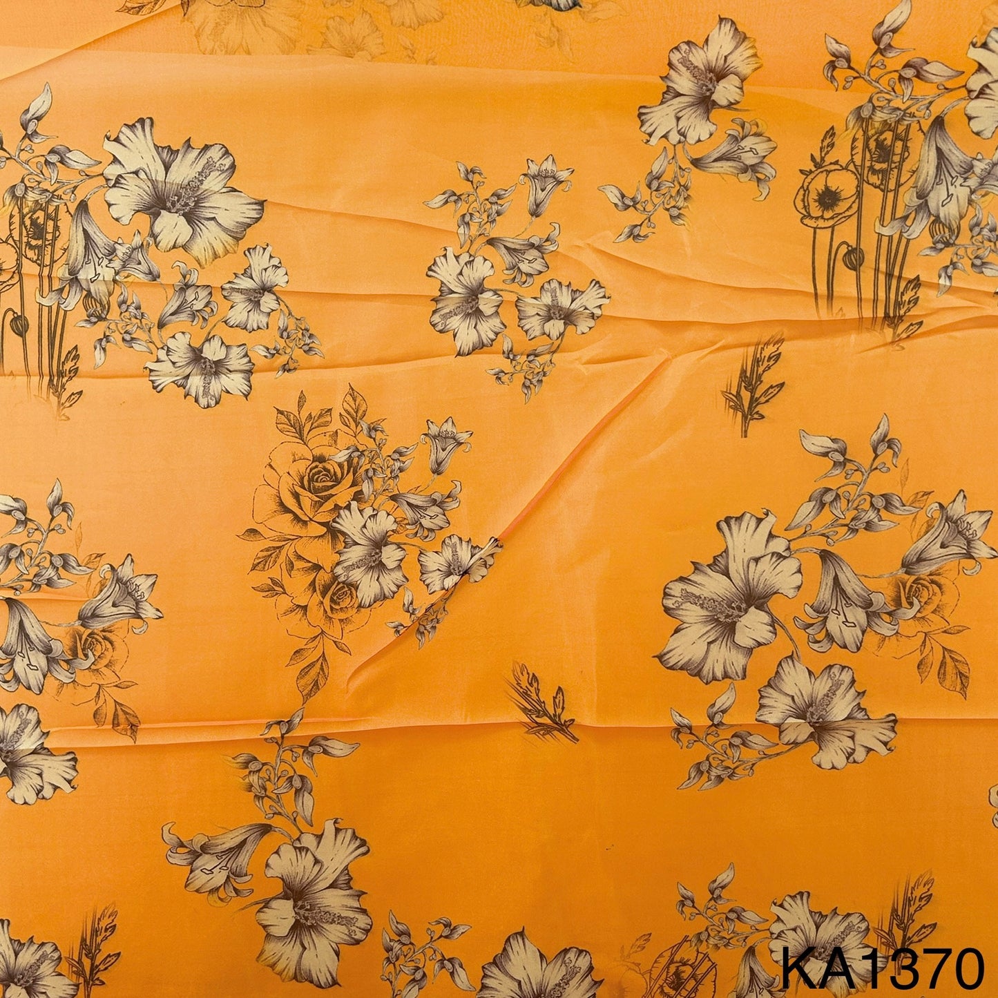 Printed Organza Fabric-KA1370