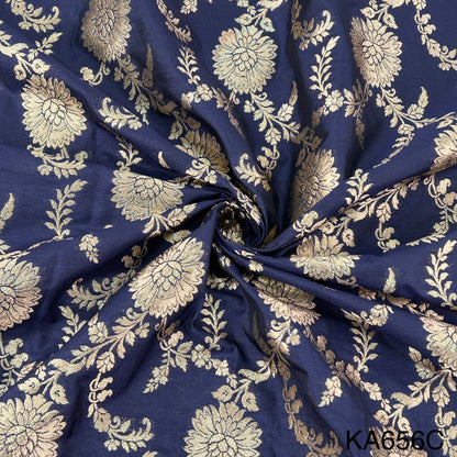 Banarasi Silk Brocade Fabric-KA656