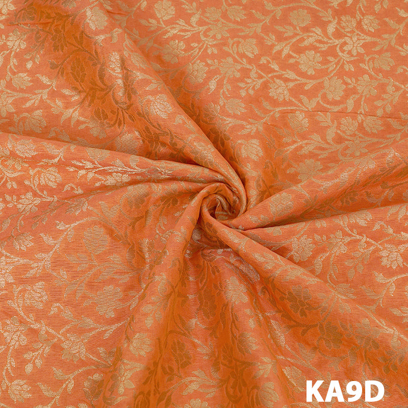 Silk Brocade Fabric-KA9
