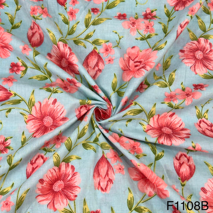Printed Cotton fabric-F1108