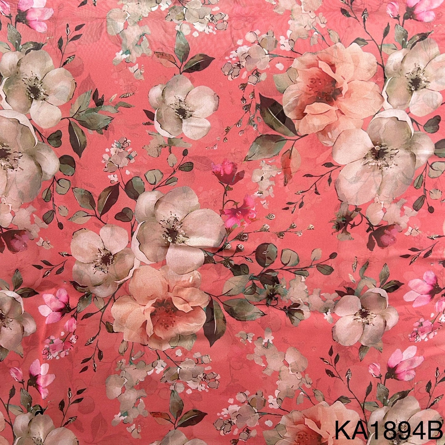 Printed Organza Fabric-KA1894