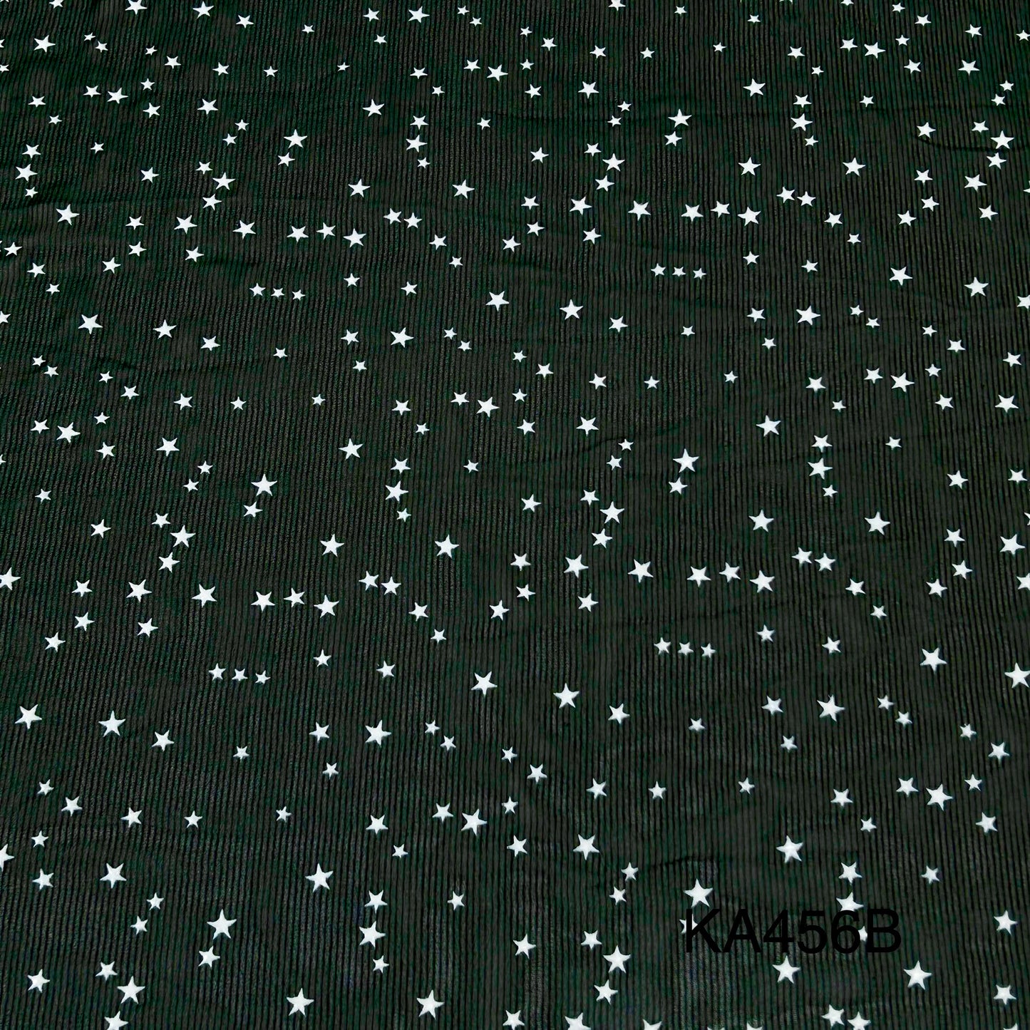 RUBBER Print Georgette Fabric-KA456