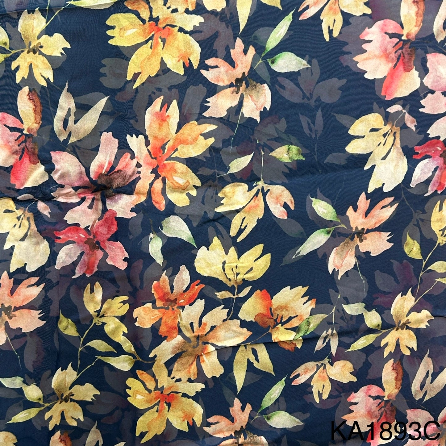Printed Organza Fabric-KA1893