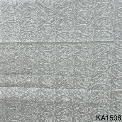 Embroidered Kota Cotton Fabric-KA1508