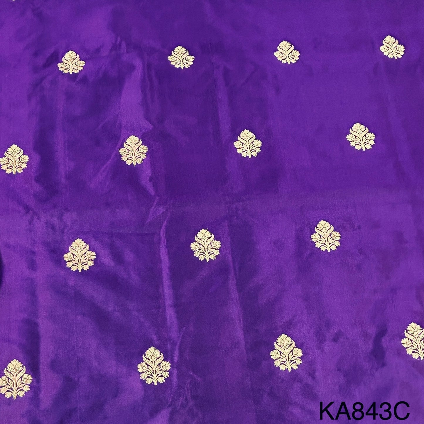 Pure Banarasi Silk Fabric-KA843