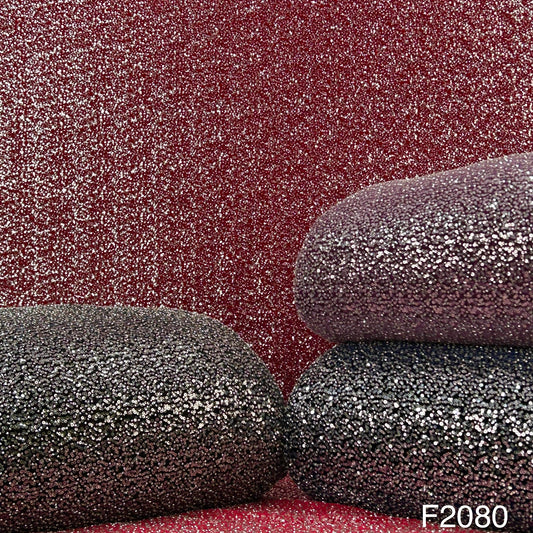 Cut Dana Work Sequins Embroidered Velvet Fabric-F2080