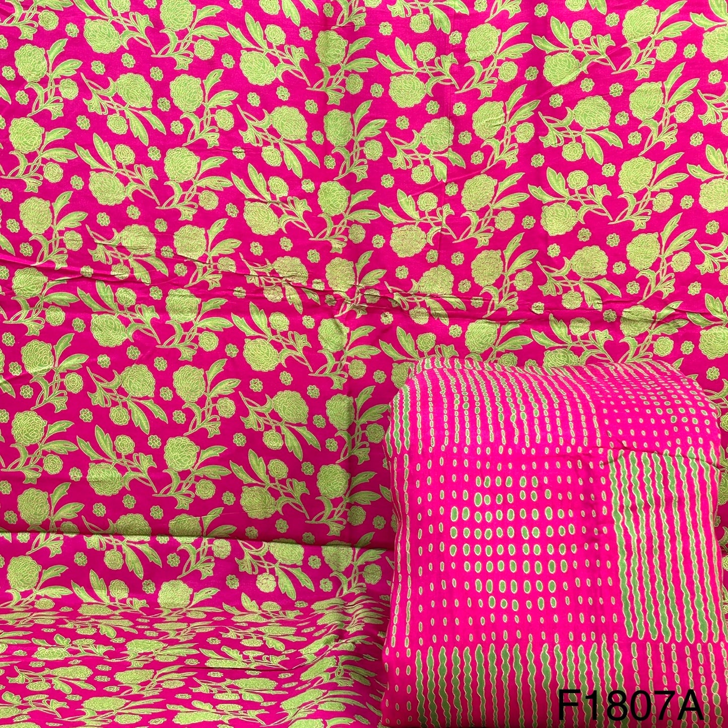 Printed Opara Silk Fabric-F1807