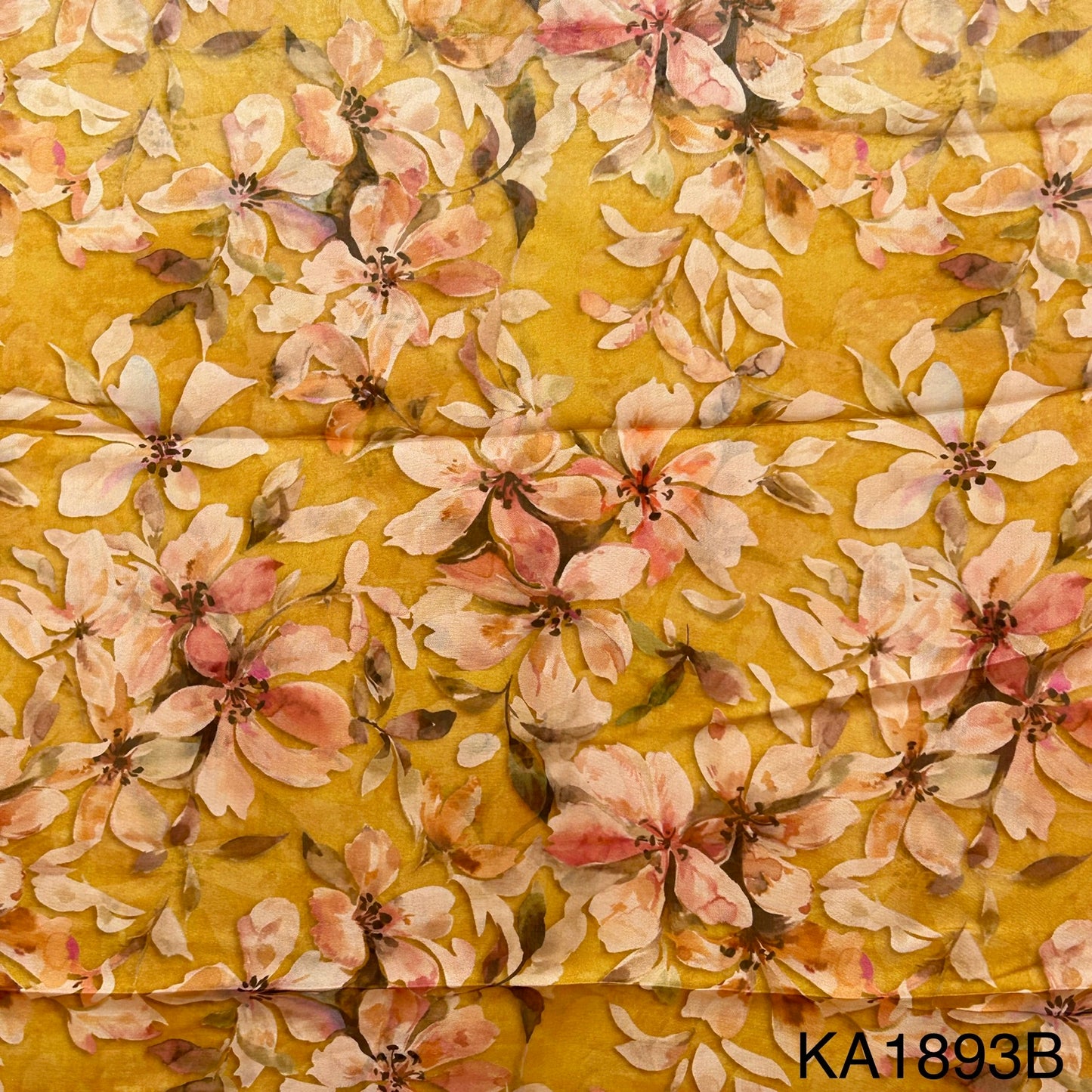 Printed Organza Fabric-KA1893