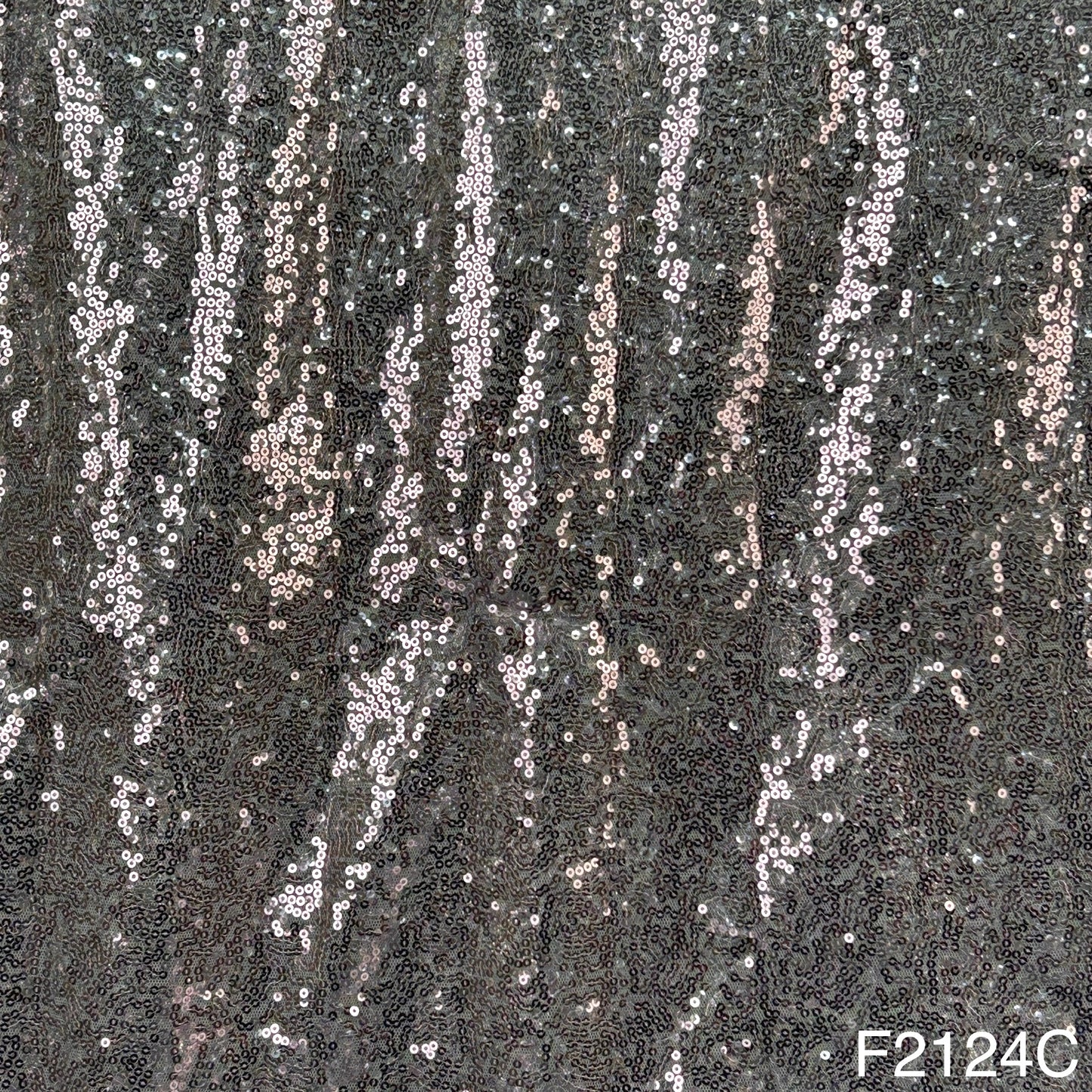 Sequins Net Fabric-F2124