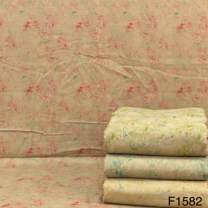 Printed Linen fabric-F1582