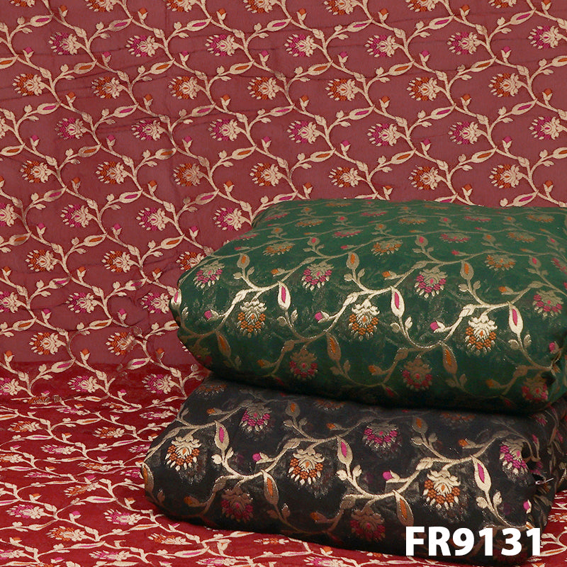 Banarasi Georgette Fabric-FR9131