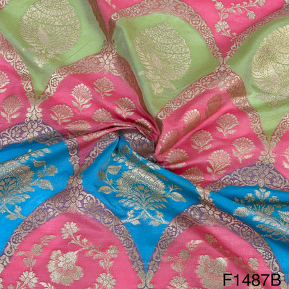 Banarasi Silk Brocade Fabric-F1487