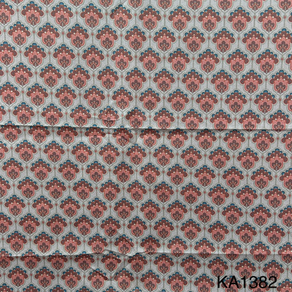 Printed Linen Cotton Fabric-KA1382